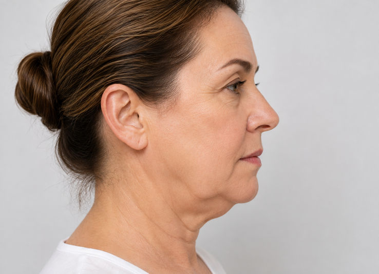Facelift & Neck Contouring — before